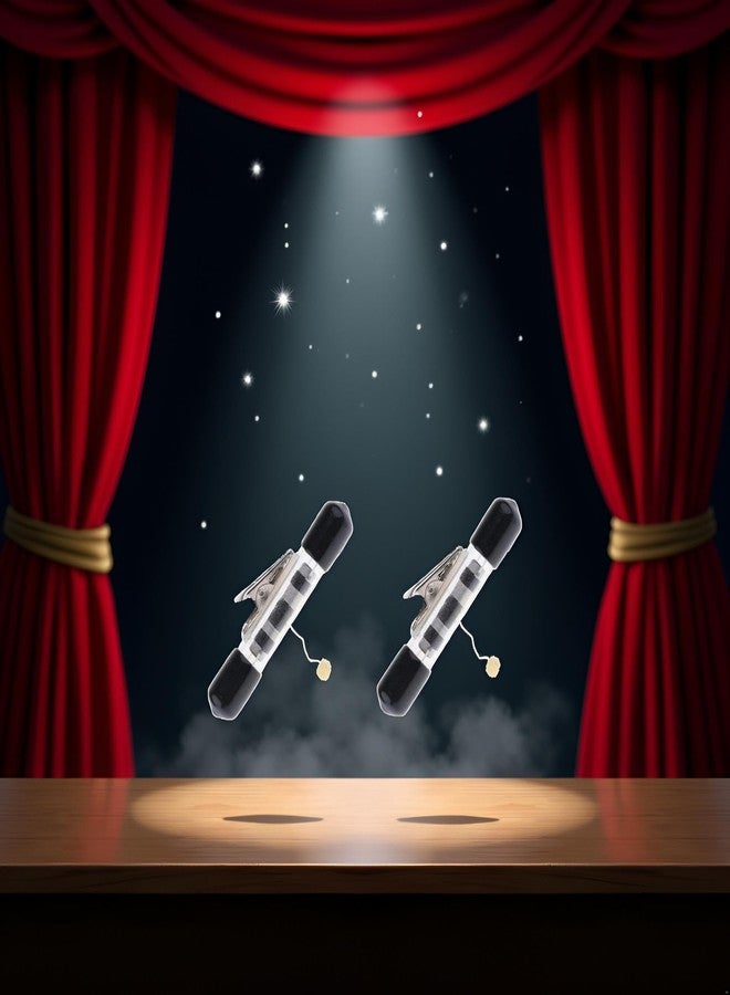 Sluswallow 2Pcs Black 120cm Invisible Thread Retractor, Mini/Small ITR Reel Magic Tricks Accessories Stage Street Floating Prop for Magician Magic Kits and Accessories, Novelty and Gag Toys - Image 3