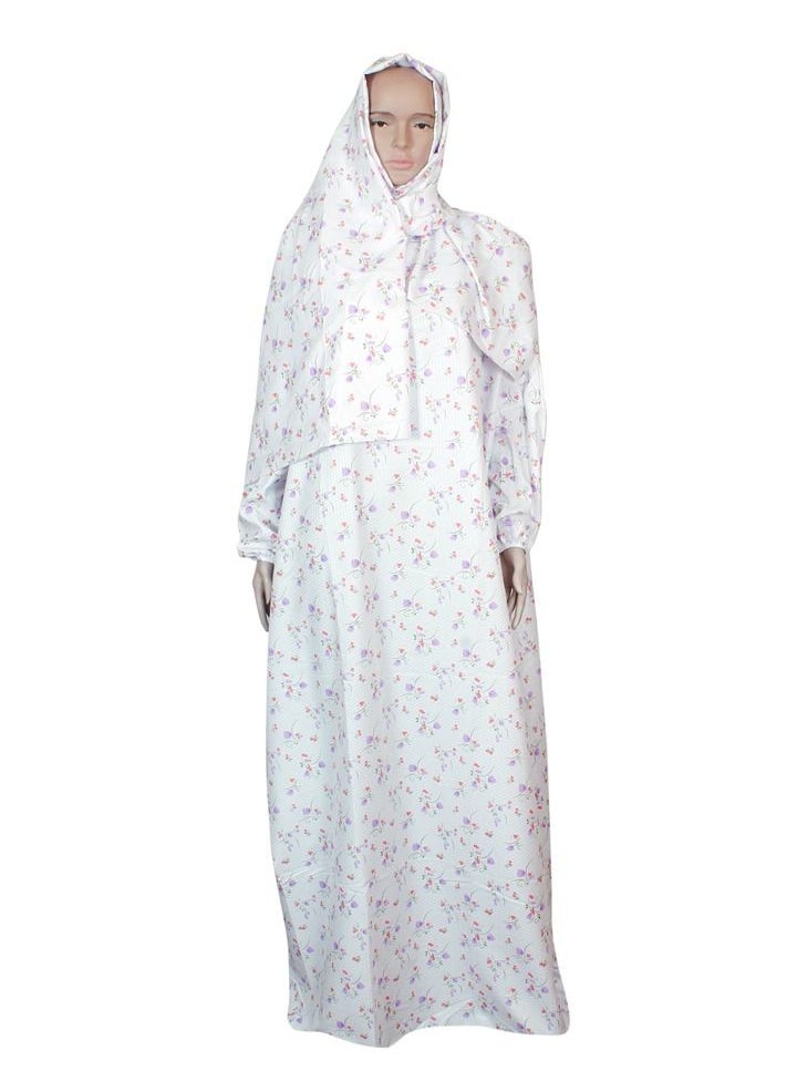 سيتي روز طقم صلاة عباية مع حجاب خمار اسدال وقاية نسائي  - Image 1