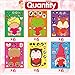 Joy Bang Valentines Stickers for Kids 36 Sheets Make Your Own Face Stickers DIY Valentines Crafts for Kids Red Pink Heart Love Sticker Valentines Day Party Supplies Favors Gift Games - Image 4