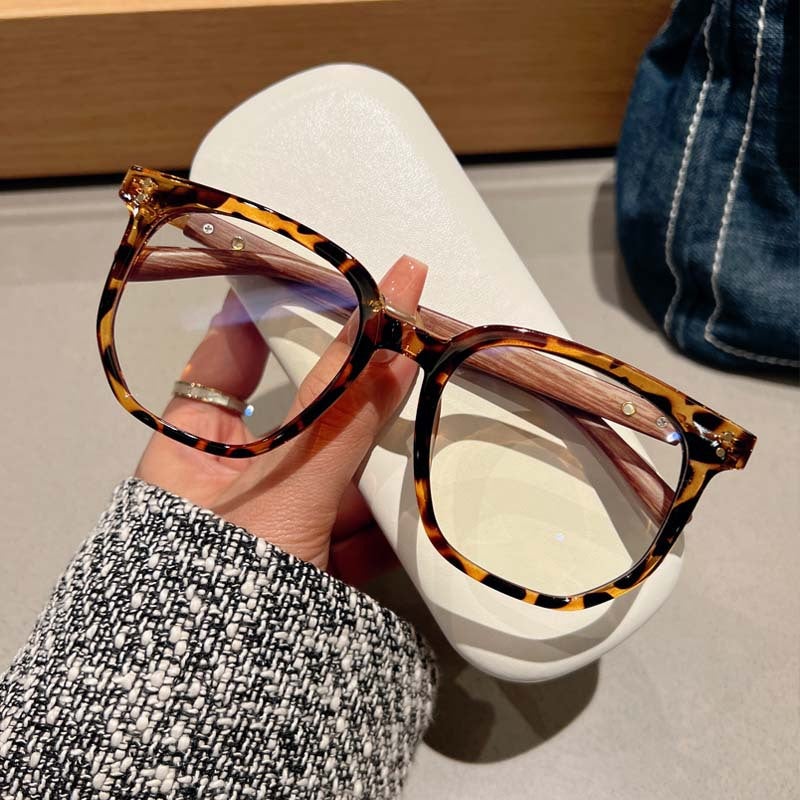 TR90 Anti-Blue Light Square Frames Retro Hawksbill frame