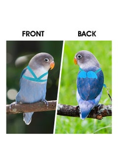 KASTWAVE Bird Training Leash Adjustable Parrot Flying Strap Rope Universal Flying Traction Lead Durable Outing Gadget Outdoor Training Toy for Birds Parrot Cockatiel Parakeet Lory  - Image 5
