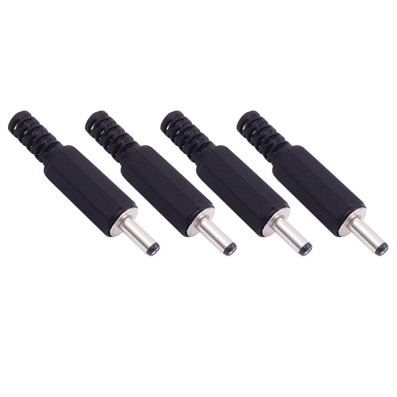 Fancasee (4 Pack) Replacement 3.5mm x 1.35mm DC Power Male Plug Solder Type Power Supply Jack Connector Adapter for Power Cable Repair - Image 4