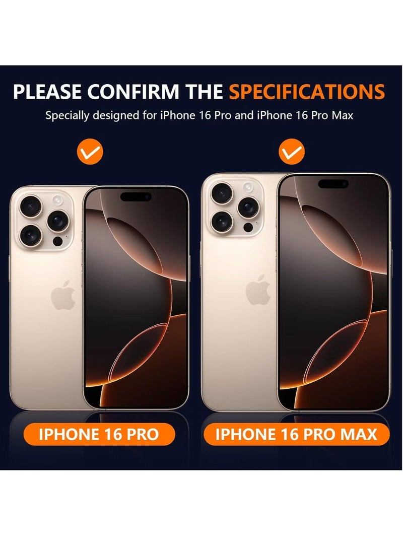IAF Camera Protection for iPhone 16 Pro/16 Pro Max â€“ [Convex Platform HD Tempered Glass] + [Aluminium Ring] Camera Lens Protector (Desert Titanium) - Image 5