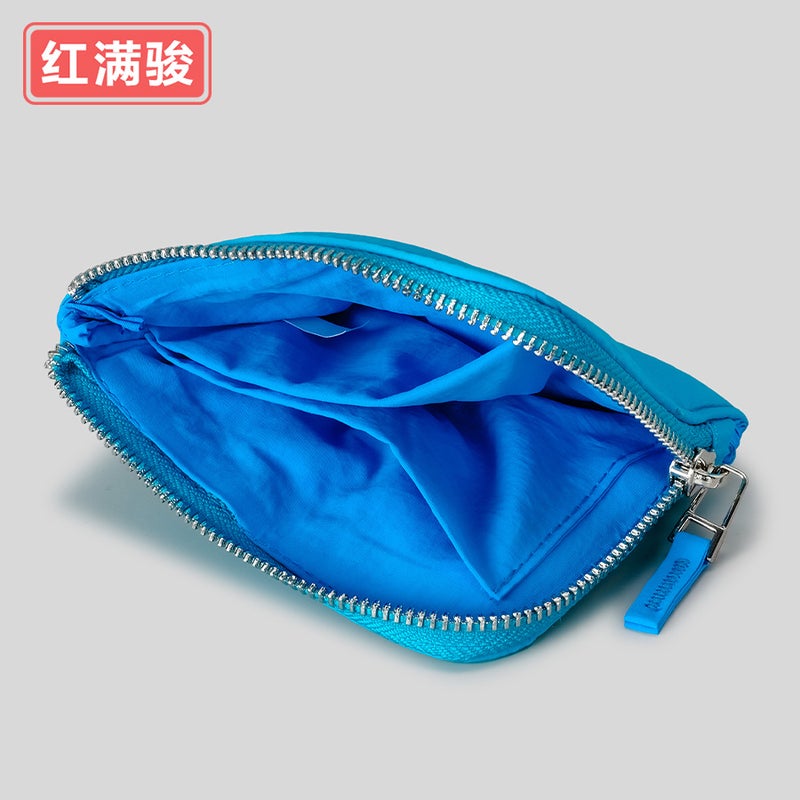 Japanese Literary Style Quilted Cute Girls Coin Purse Mini Storage Card Bag Small Square Bag - Image 3