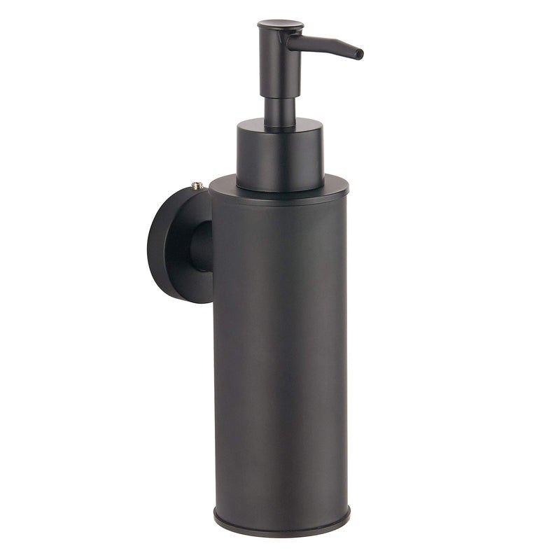 BGL wall mounted 304 stainless steel soap dispenser for decor Round Black