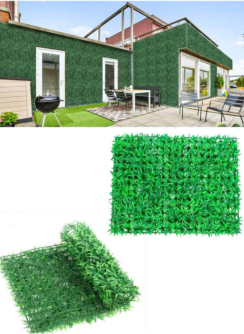 co arma 5 Piece Artificial Wall Grass 40x60 cm  - Image 2