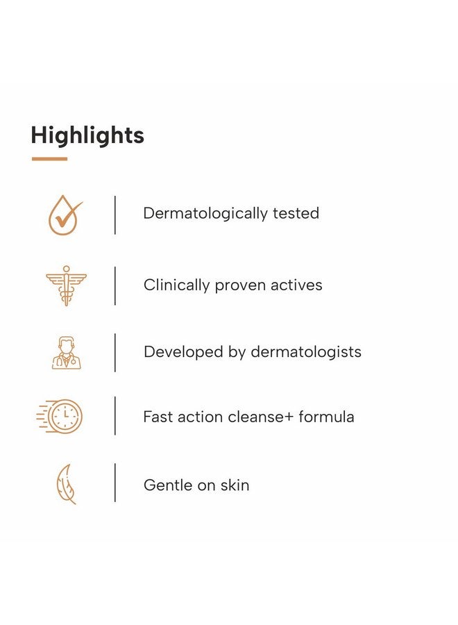 DERMATOUCH Bye Bye Pigmentation Face Wash || Anti Pigmentation Face Wash for Women/Men with Niacinamide, Kojic Acid, & Glutathione -30G - Image 3