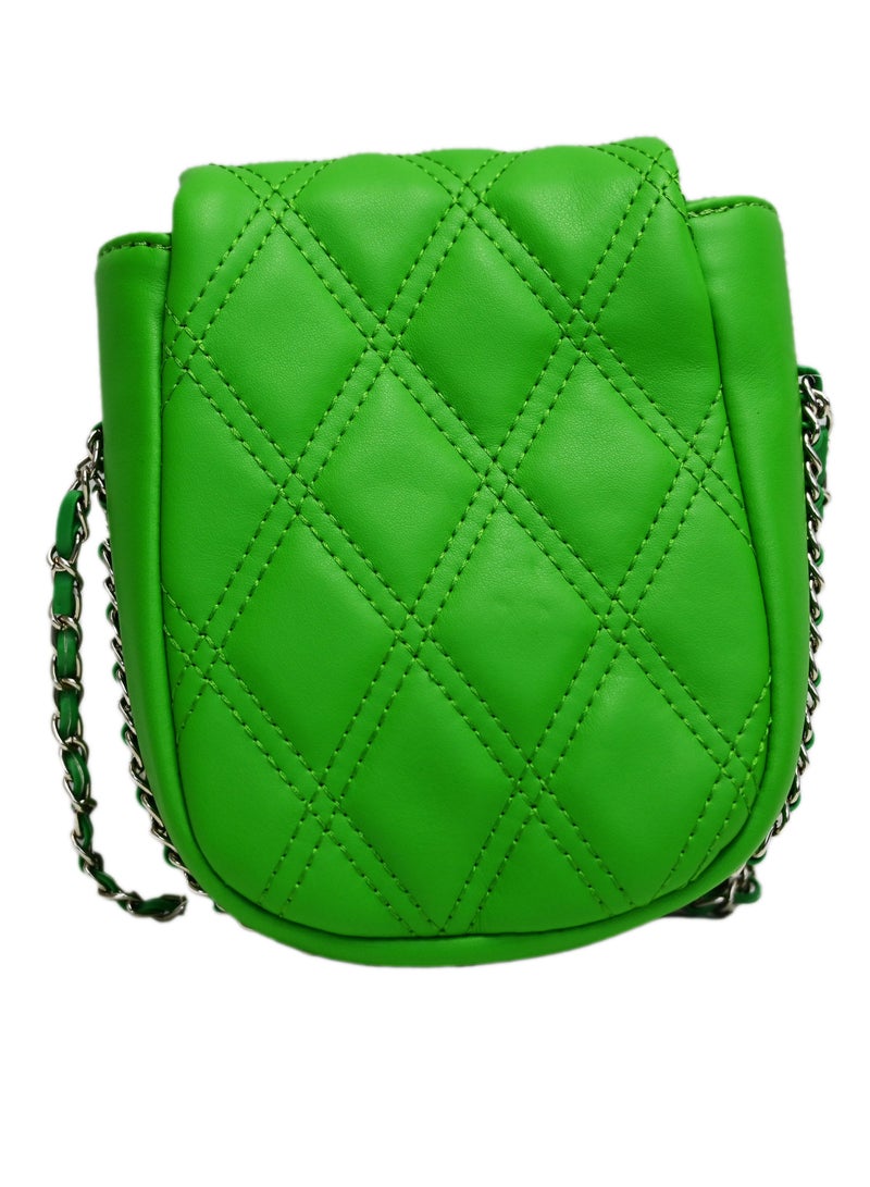 Small Handbag for Women With Metal And PU Leather Handle - Image 2