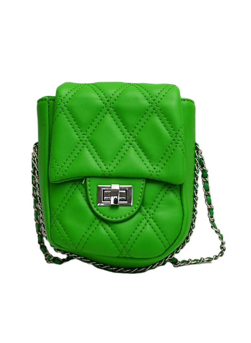 Small Handbag for Women With Metal And PU Leather Handle - Image 1