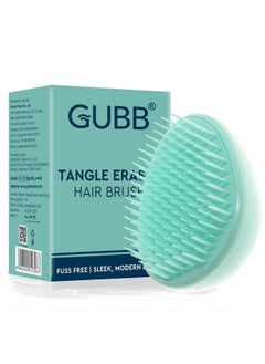 GUBB Tangle Eraser Detangling Brush | Reduces Hair Breakage & Damage | Suitable For All Hair Type | Faster N Easier Detangle Wet Or Dry Hair With No Pain | Color May Vary - Scottish Range  - Image 1
