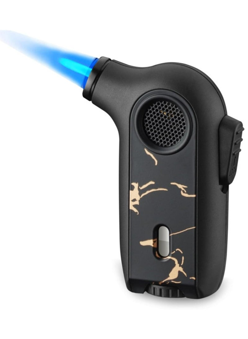 Windproof Refillable Butane Lighter with Adjustable Jet Flame – Perfect for Camping, Candles, and Gifts - Image 1