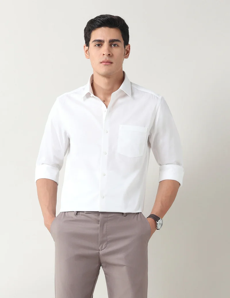 Arrow Manhattan Slim Fit Dobby Shirt
