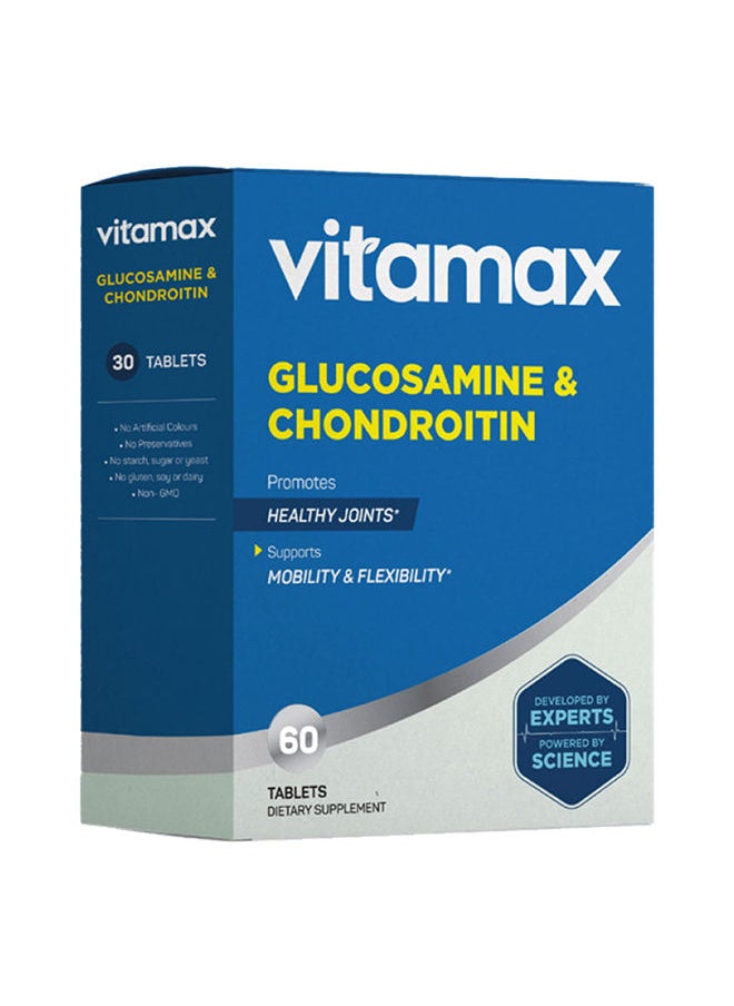 Vitamax Glucosamine + Chondroitin Tab 60's  - Image 1
