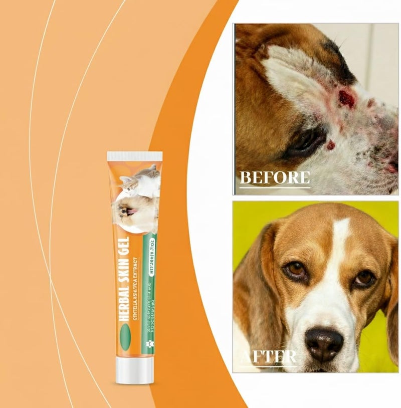 KASTWAVE Light precision processed material Dogs and Cats Wound Care Skin Gel for Heals Wounds, Skin Irritation, Soothes Inflammation, Prevents Infection, Scratches & Minor Cuts, Pet Wound Ointment, Safe Pet Care, Non-Toxic (20g) Home & light industrial compatible - Image 2