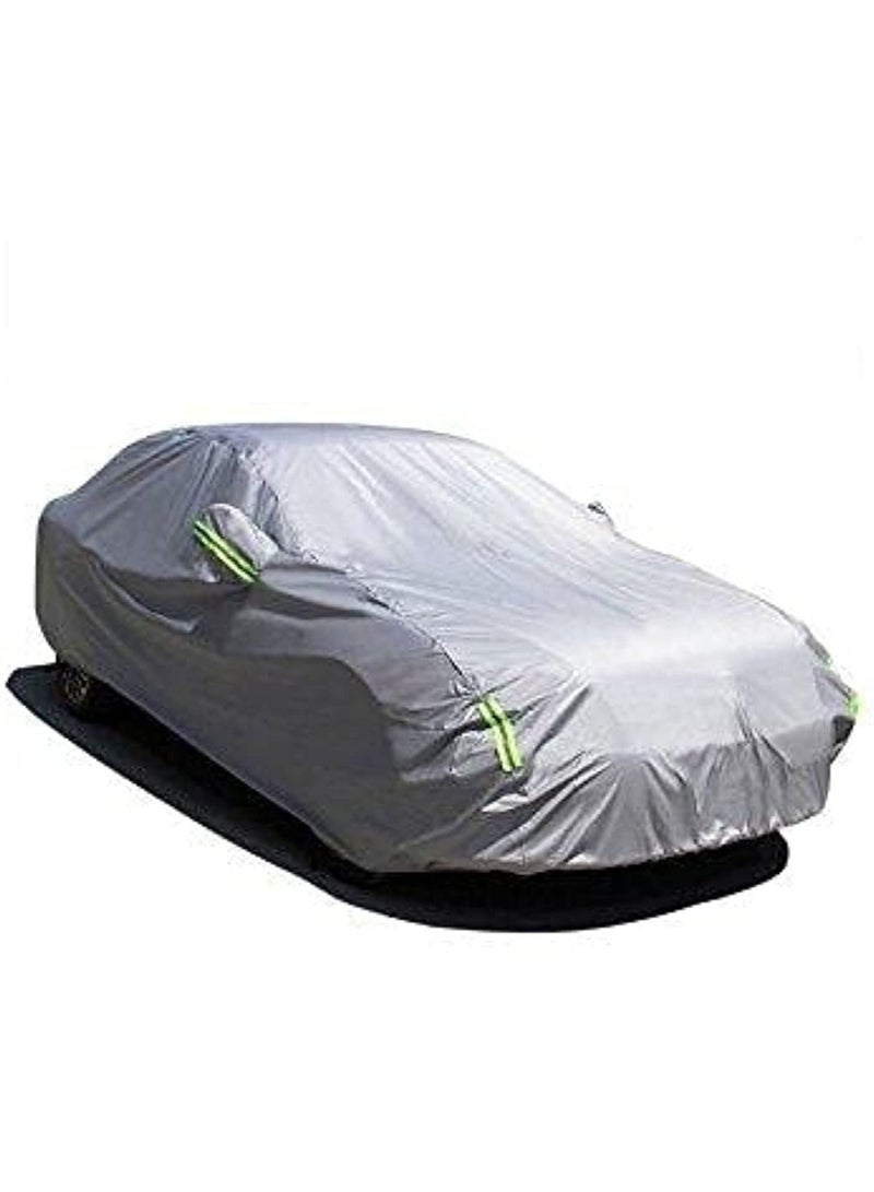Waterproof Car Cover with Reflectors, Double Layer, Universal for Mercedes-Benz CLA 250 - Image 2