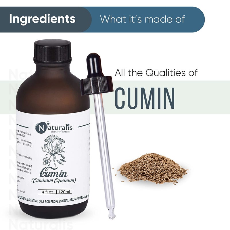 Naturalis Essence of Nature Cumin Essential Oil - 120ml - Image 2