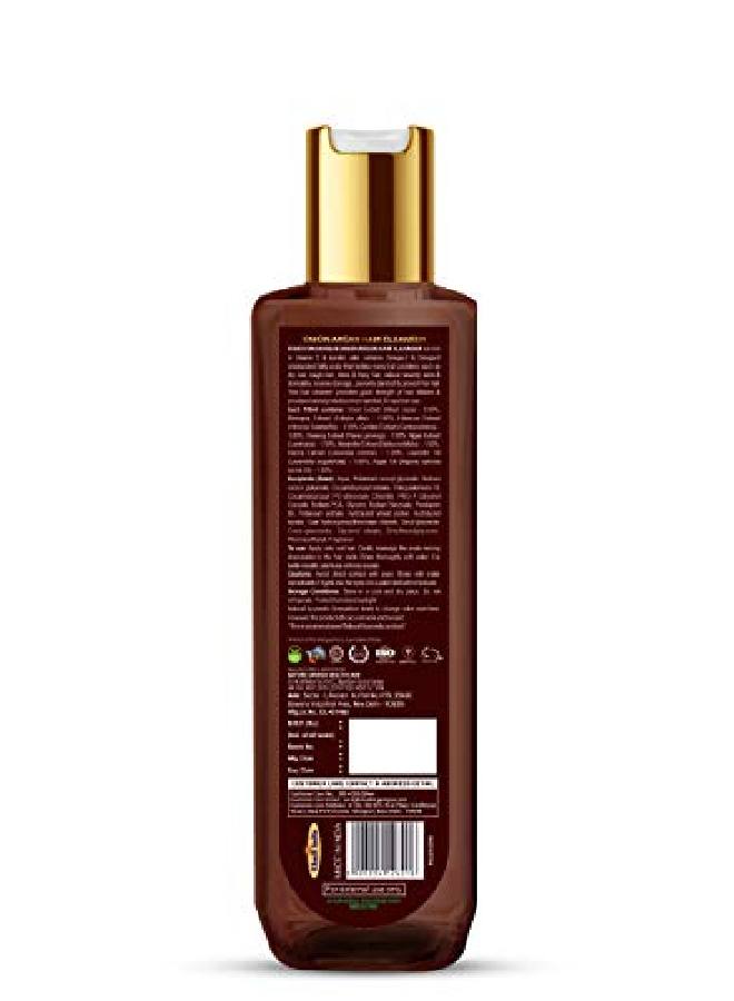 Khadi ORGANIQUE Onion Argan Hair Cleanser Antifrizz Protects With UV Rays Rejuvenates Hair Follicles 200 ML ( Pack of 1) - Image 3