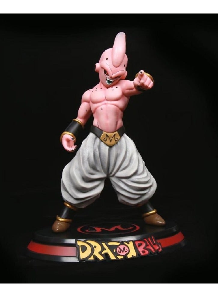 HALAMODO Dragon Ball Super Saiyan Majin Buu Original Form Handmade Model Decoration - Image 1