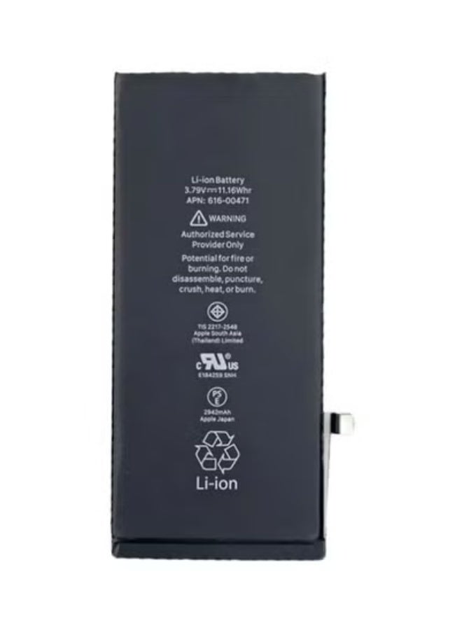 2942mAh High-Capacity Replacement Battery for Apple iPhone XR – Internal Lithium-Ion Rechargeable Battery with Durable Black Finish | Fast Charging, Long-Lasting Power & Safe Performance | Ideal Spare Part for iPhone XR DIY Battery Replacement - Image 1