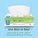 Peekapoo Cotton Tissues Use Wet or Dry Unscented Hypoallergenic Ultra Soft Tissues for Children Suitable for Sensitive Skin Strong Absorbent 480 Count - Image 4