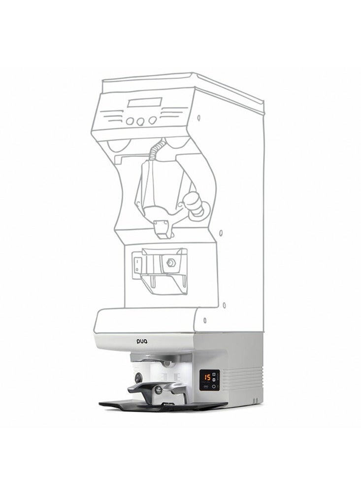 PUQpress - M6 Automatic Tamper, Designed for Victoria Arduino Mythos MY75G / MY85G, 58.3mm, 110-240V, 50-60Hz - White - Image 1