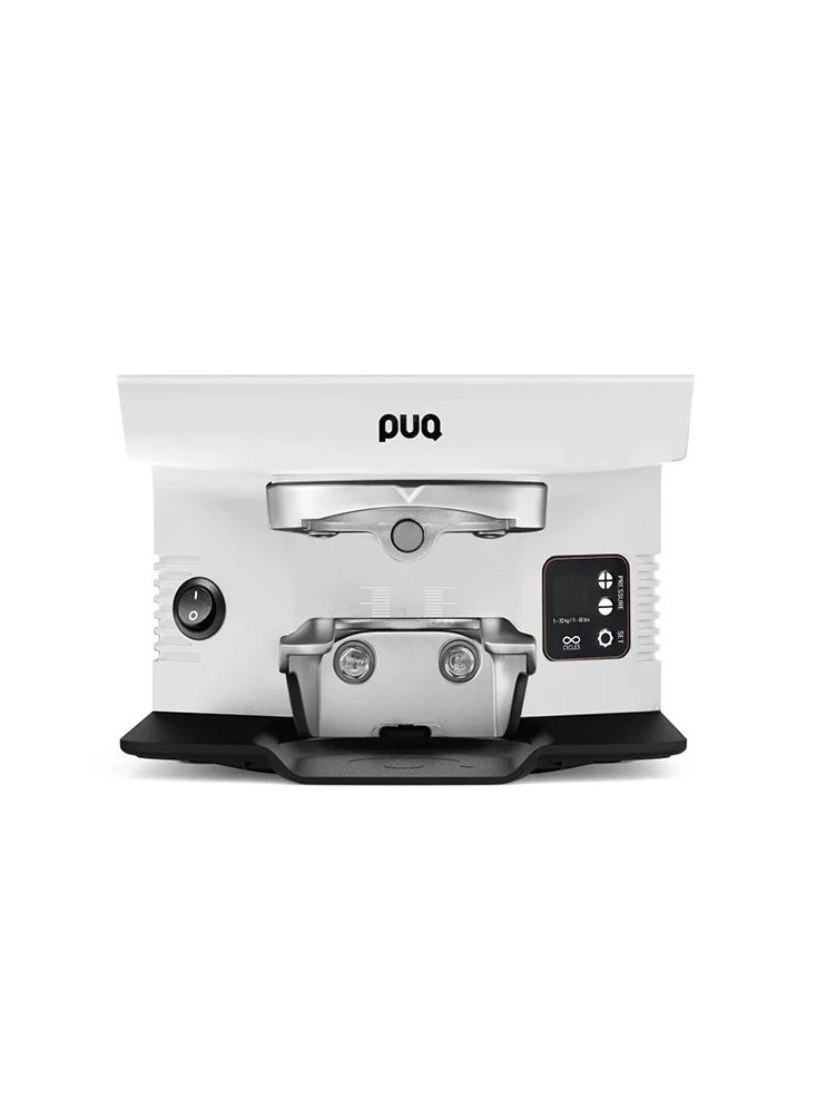 PUQpress - M6 Automatic Tamper, Designed for Victoria Arduino Mythos MY75G / MY85G, 58.3mm, 110-240V, 50-60Hz - White - Image 1