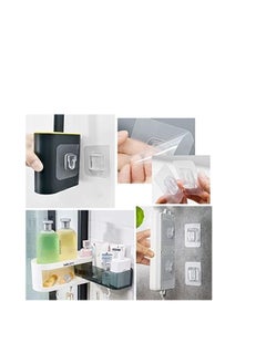 Spaceshoop Double-Sided Adhesive Wall Hooks - Wall-Sticking Hooks Without Punching 6pcs  - Image 3