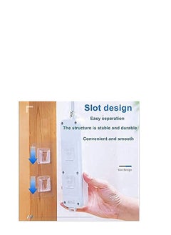 Spaceshoop Double-Sided Adhesive Wall Hooks - Wall-Sticking Hooks Without Punching 6pcs  - Image 4