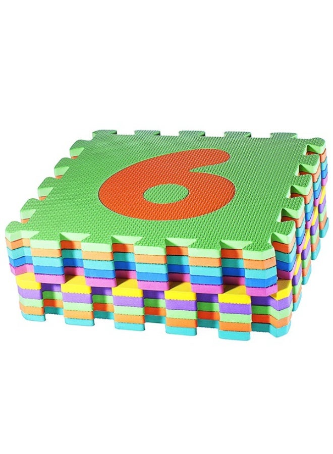 ارضيات فوم للأطفال متعددة الاستخدام – 10 قطع (30×30 سم) - Image 1