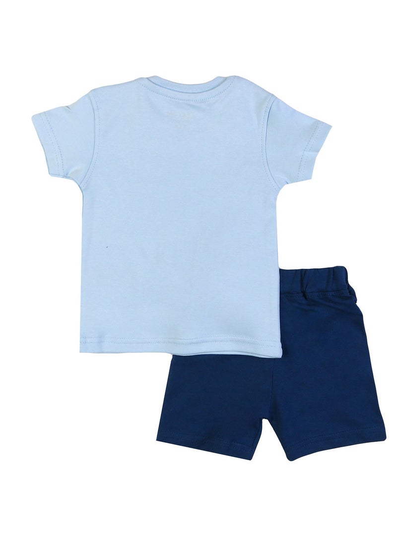 Zercon Summer Pajama Set for Newborn Baby Boys - Summer Set for Newborn Baby Boys - Image 3