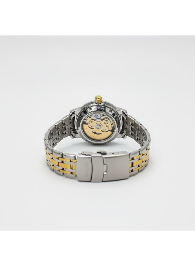 SHADOW Luna Grace AS81019 Automatic Women’s Watch Stainless Steel Gold Silver Skeleton Dial Elegant Luxury Ladies Wristwatch - Image 4