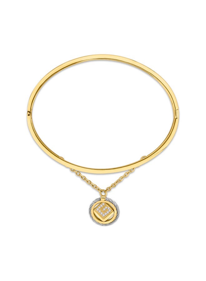 غاي لاروش كاميل سوار فضي وذهبي للسيدات - Image 2