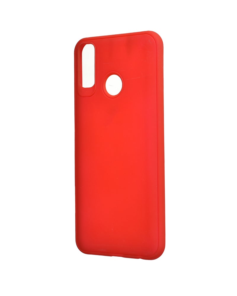 جراب سيليكون لهاتف هواوي Y8s - أحمر - Image 3