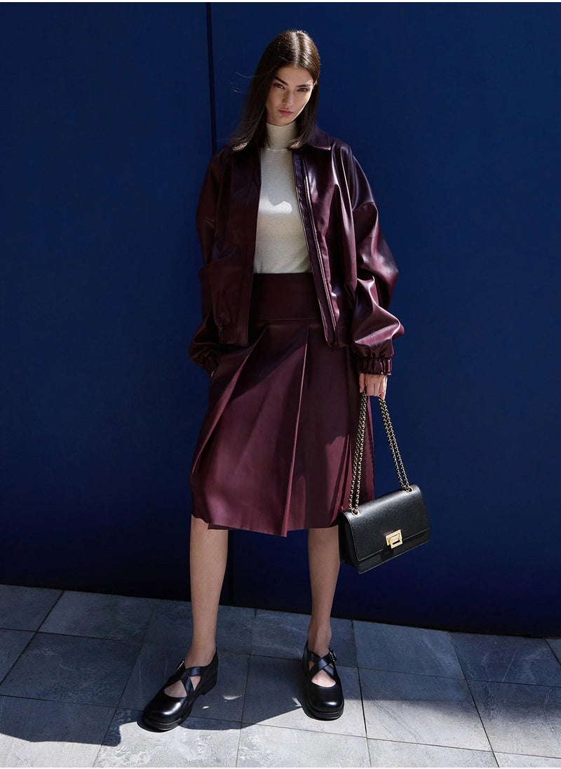 Charles & Keith Charles & Keith Everline Square Buckle Chain Bag  - Image 4