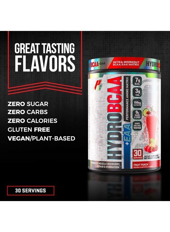 ProSupps HydroBCAA BCAA/EAA Full Spectrum Matrix, 7g BCAAs, 3g EAAS, 0g Sugar, 0g Carbs (Fruit Punch, 30 Servings) - Image 3