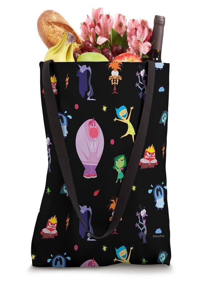 Pixar Disney and Pixar’s Inside Out 2 Emotions Pattern Tote Bag - Image 4