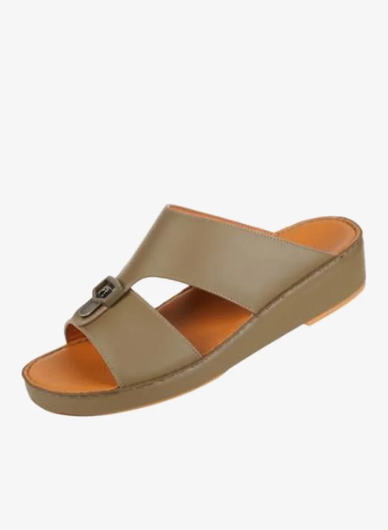 008-3721 Barjeel Uno Mens Arabic Sandals BS 37 Olive