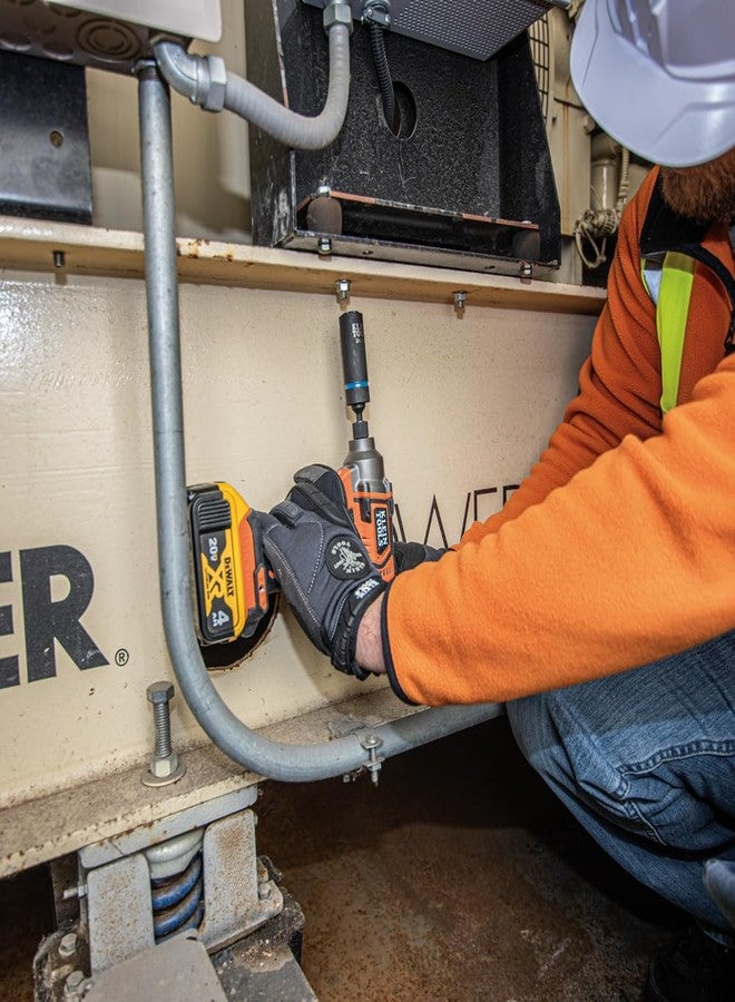 Klein Tools 66066 2-in-1 Deep Impact Socket, 6-Point 1-1/8-Inch and 15/16-Inch hex socket sizes, Use with Impact Wrenches BAT20-CW, BAT20-CW - Image 5