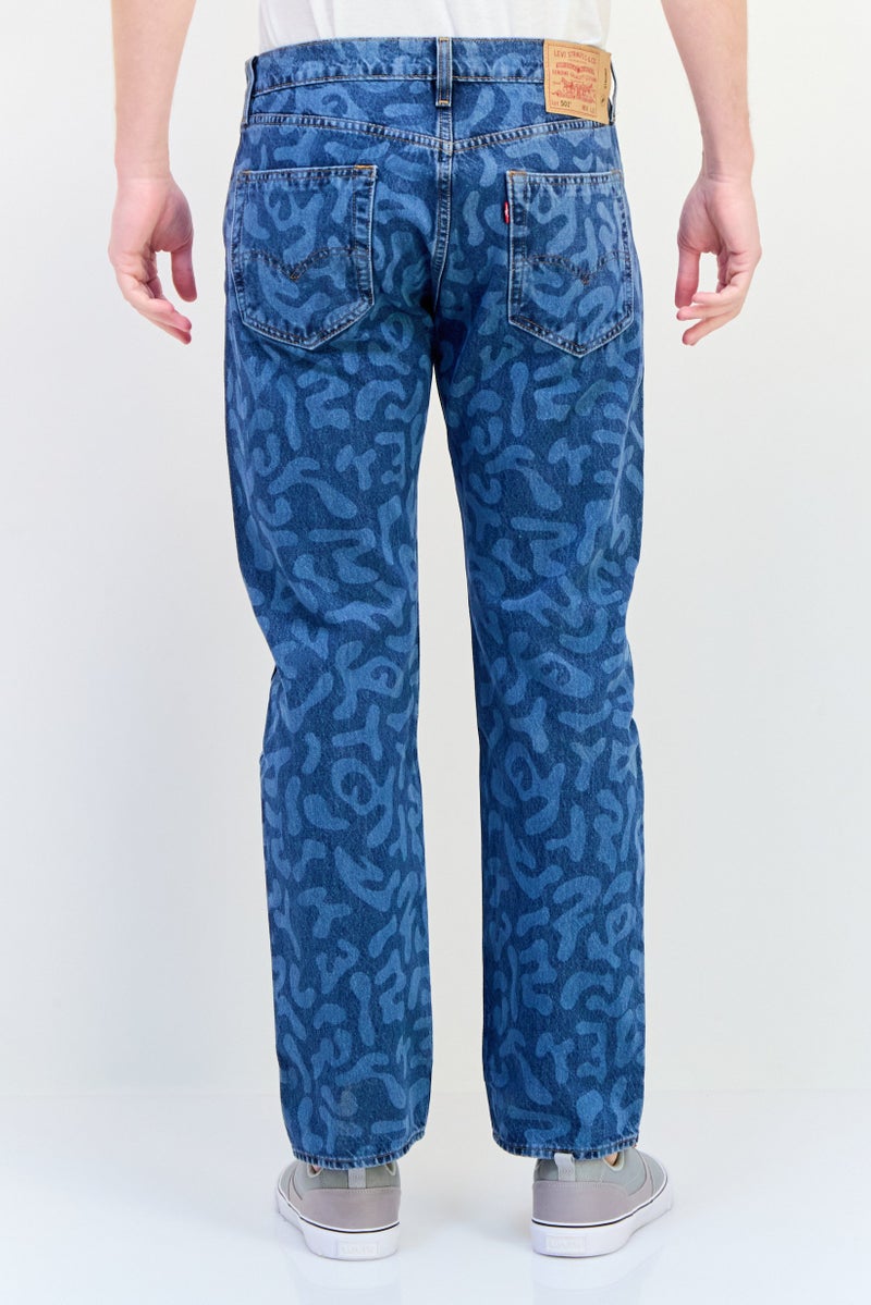 Levi's جينز دنيم مغسول للرجال بقصة عادية، متعدد الألوان - Image 3