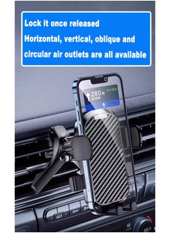 AIYISHI Car mobile phone holder car air outlet dedicated navigation fixed support seat car new anti-shake bracket  Car Phone Mount  - Image 2