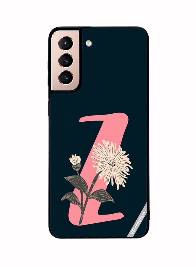 VR CREATIVE Protective Case Cover For Samsung Galaxy S21 5G Alphabet Z Design Multicolour - Image 1