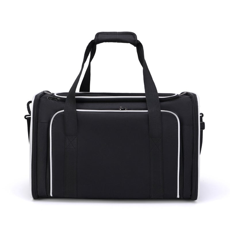 Cat Carrier Outdoor Portable Handheld Pet Bag Foldable Expandable Pet Backpack Breathable Cat Crate Cat Backpack for Small Medium Large Size - Image 1