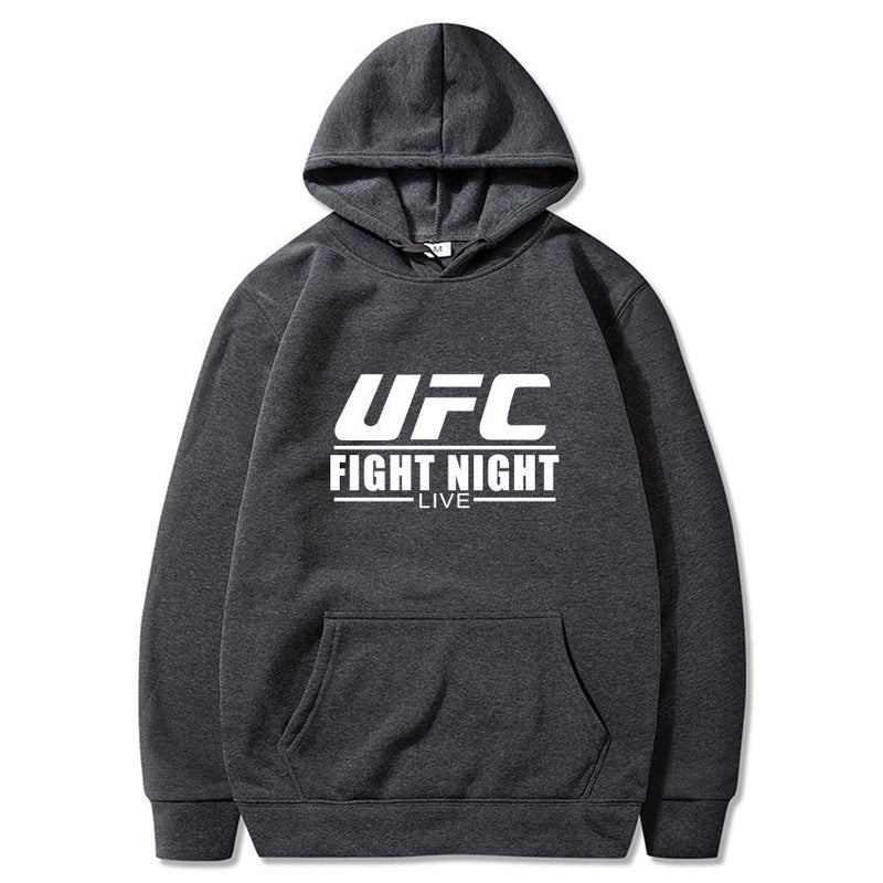 Fashion Brand Ufc Printed Men'S And Women'S Hoodies Thickened Casual All-Match Sports Top - Image 1