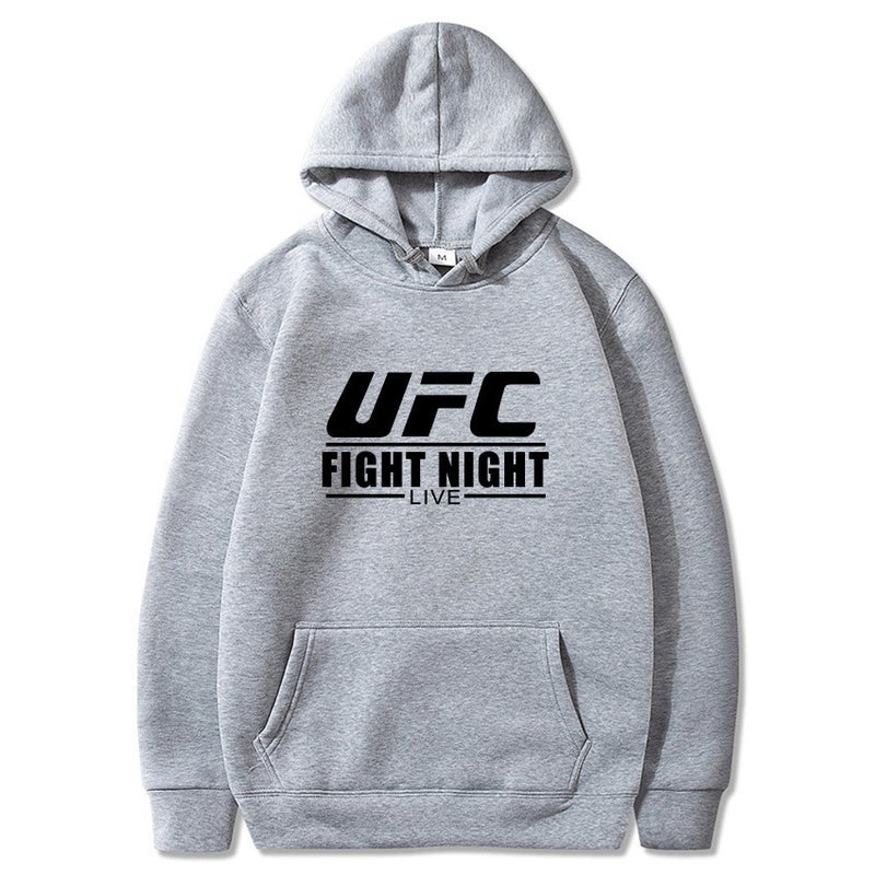 Fashion Brand Ufc Printed Men'S And Women'S Hoodies Thickened Casual All-Match Sports Top - Image 4