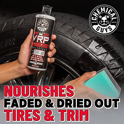 Chemical Guys VRP Vinyl, Rubber and Plastic Non-Greasy Dry-to-The-Touch Long Lasting Super Shine Dressing for Tires, Trim and More, 16 fl oz (3 Pack) - Image 5