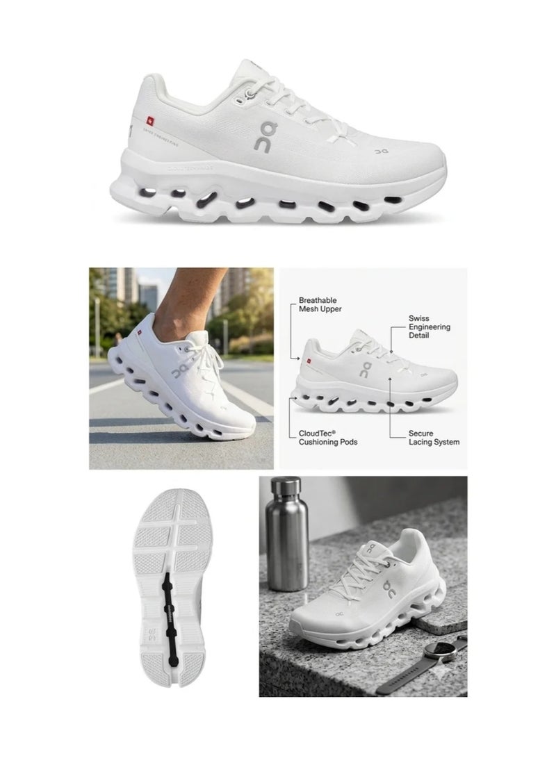 On running cloudtilt unisex white sneakers - Image 2