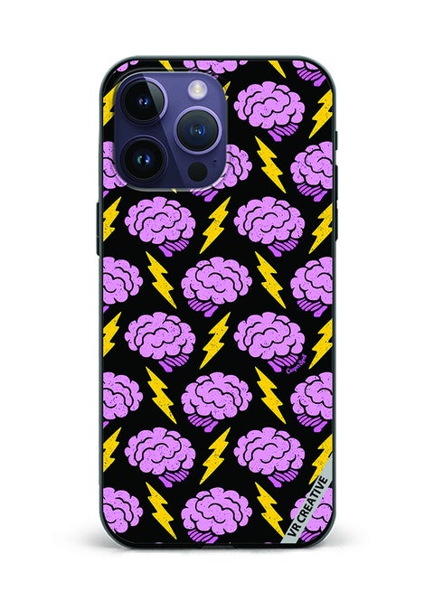 Protective Case Cover For Apple iPhone 16 Pro Thunder Design Multicolour