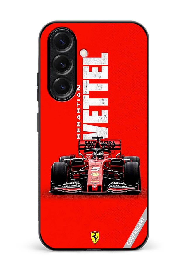 VR CREATIVE Protective Case Cover For Samsung Galaxy S25 Plus F1 Racing Car Design Multicolour