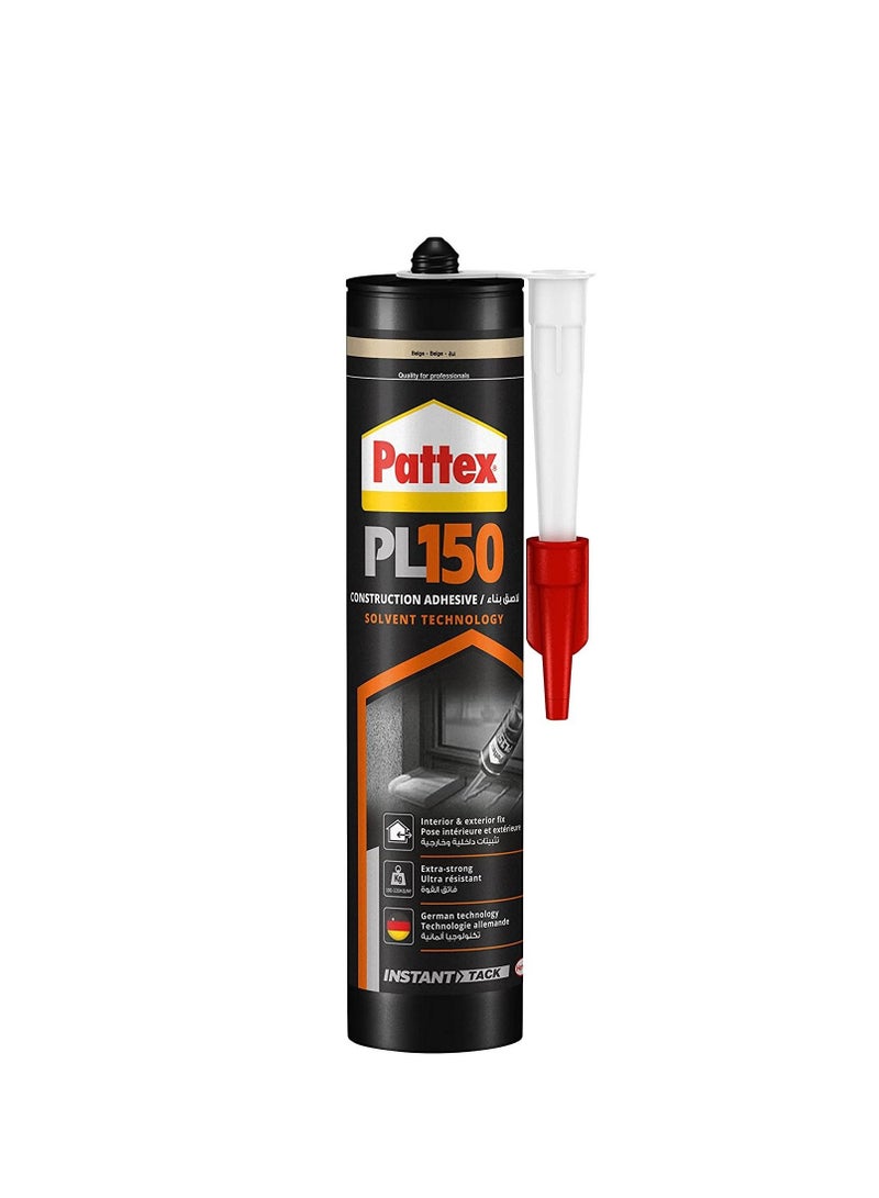 Pattex Construction Adhesive Solvent Technology Beige 380g PL150