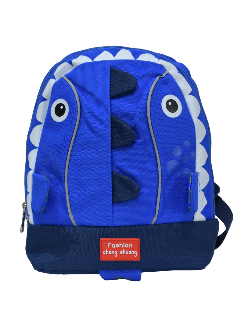 High quality nylon school backpack for girls and boys Blue